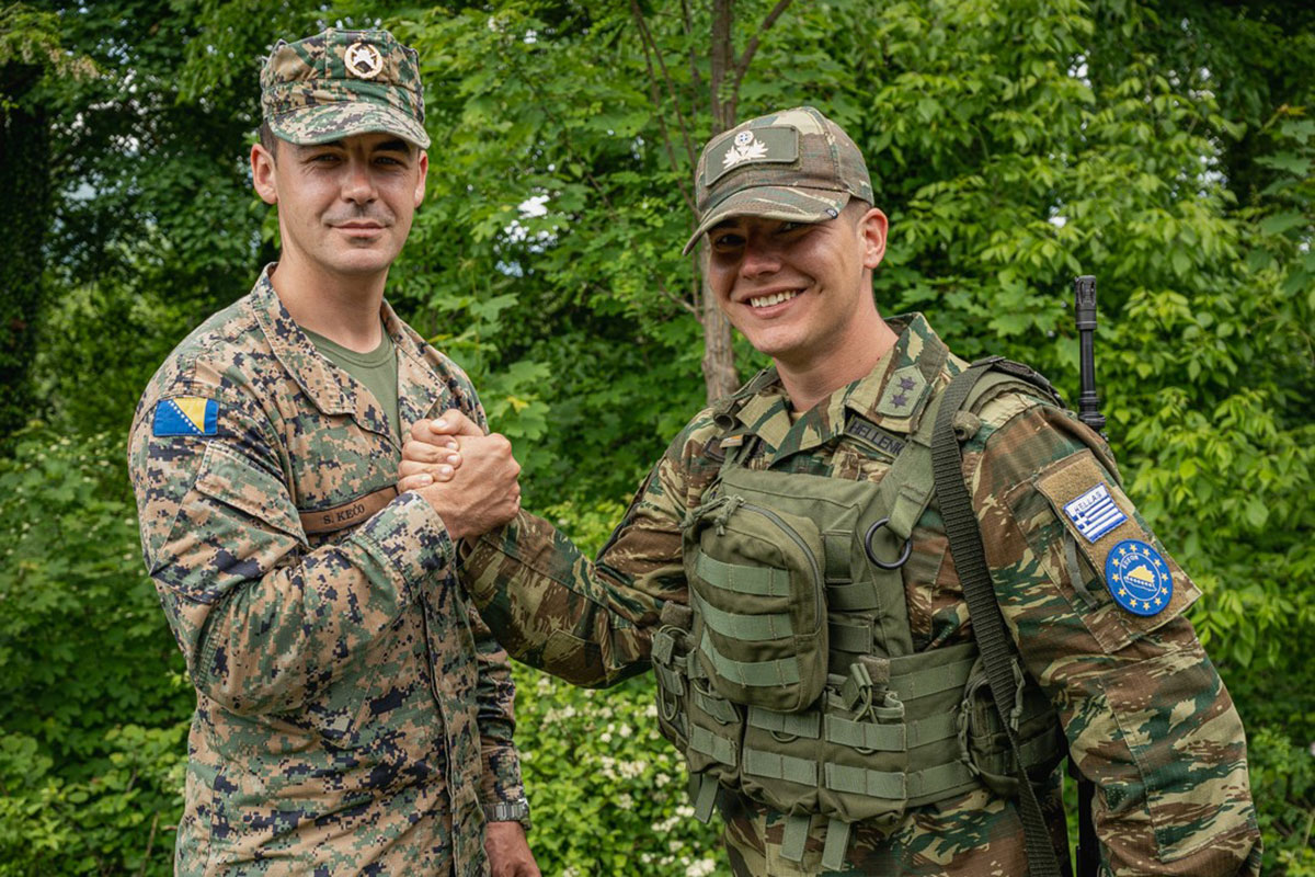 Zajednička obuka EUFOR-a i Oružanih snaga BiH