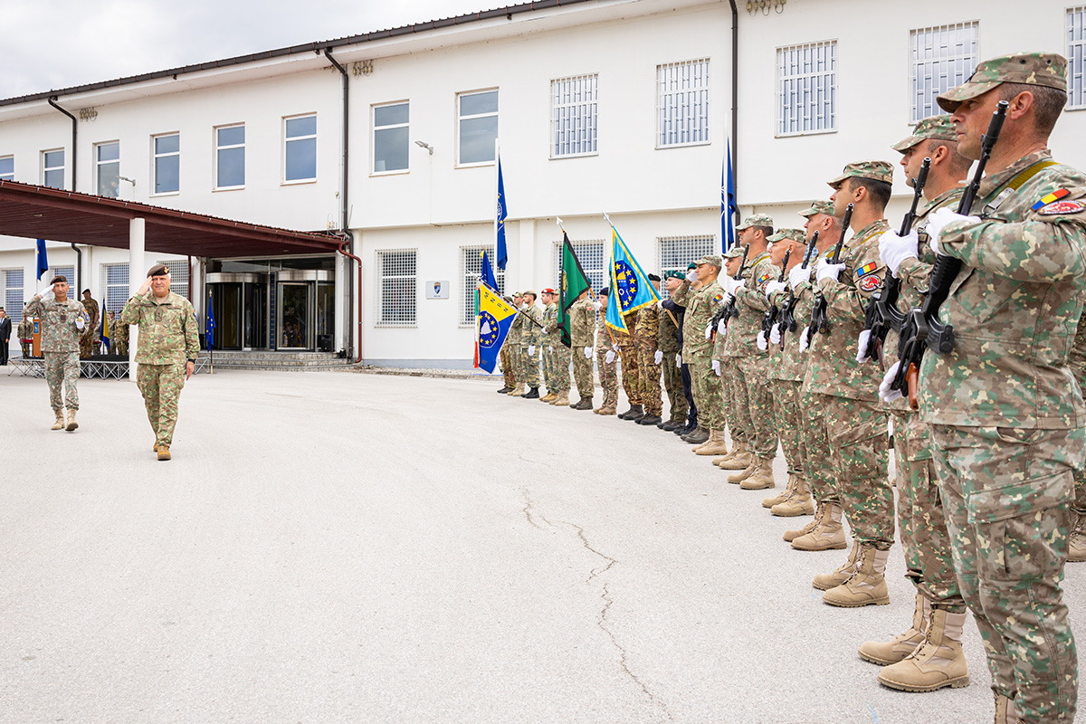 International Medal Parade at Camp Butmir