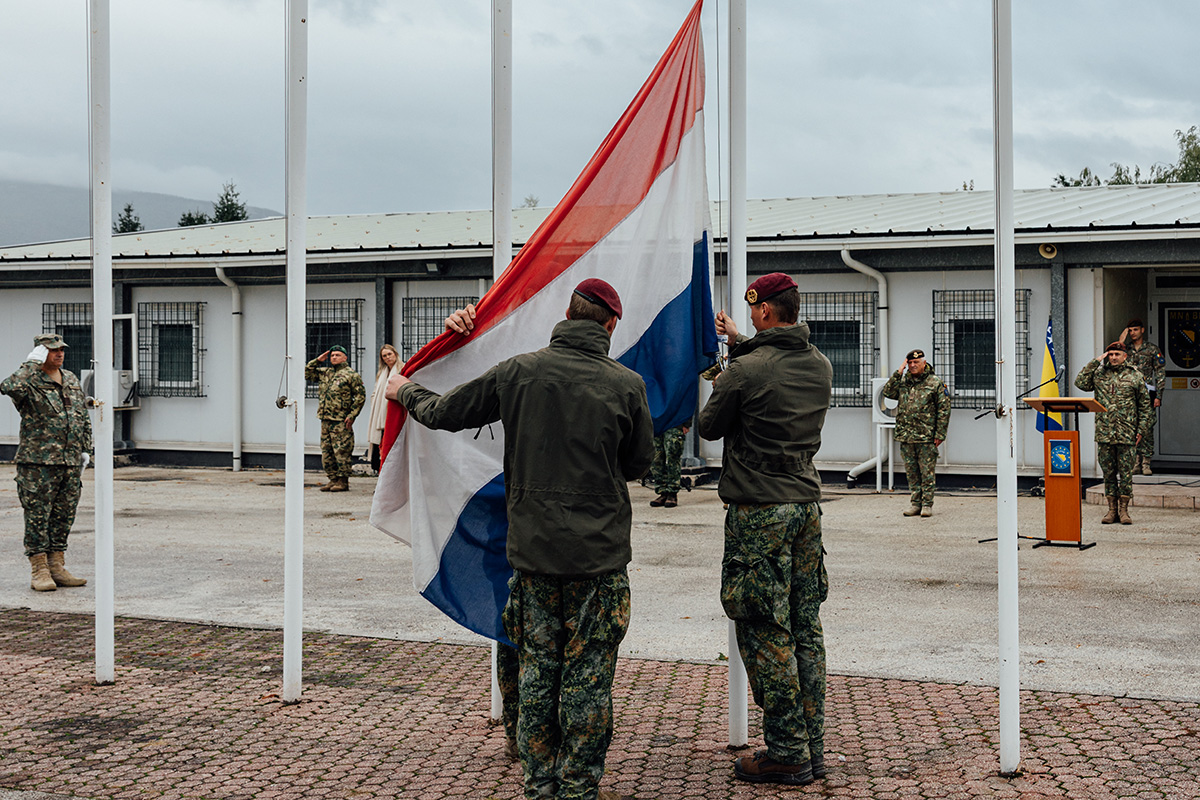 Netherlands Joins EUFOR Multinational Battalion