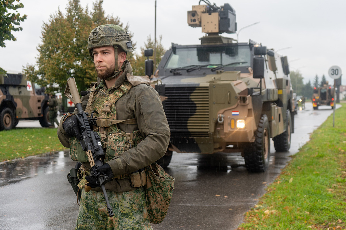 Netherlands Company Begins EUFOR Mission Following Successful Integration