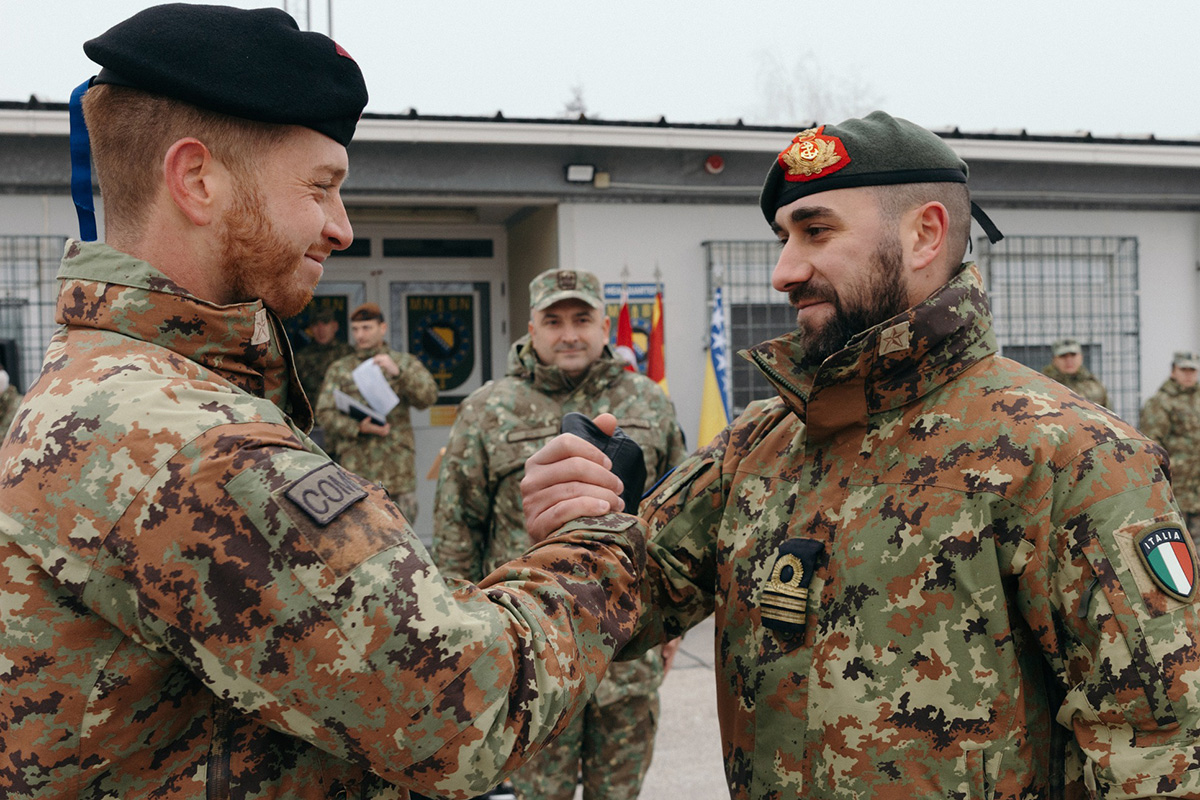 EUFOR Multinational Battalion: Handover, Takeover & Farewell