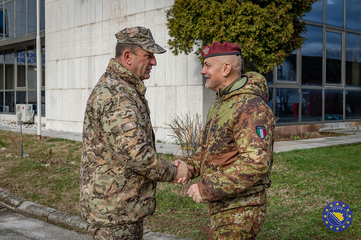 EUFOR Commander Sees Positive Impact of BiH AF Demining Efforts and Community Engagement