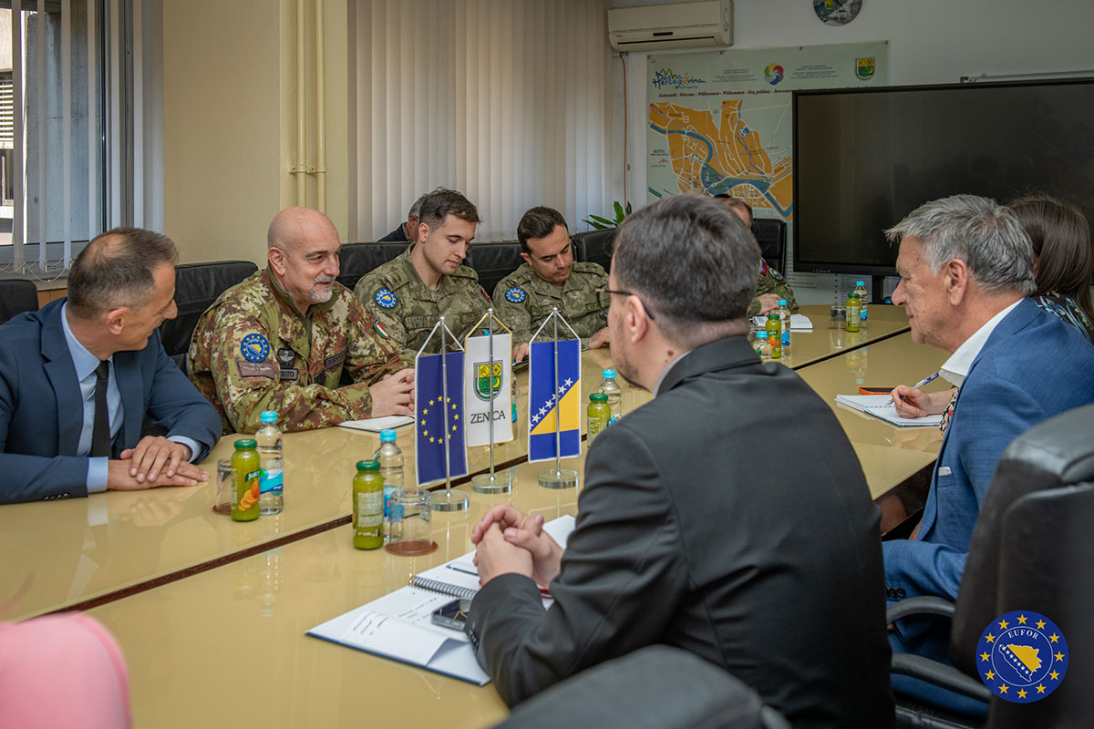 EUFOR Commander Strengthens Engagement with Local Communities in Travnik and Zenica