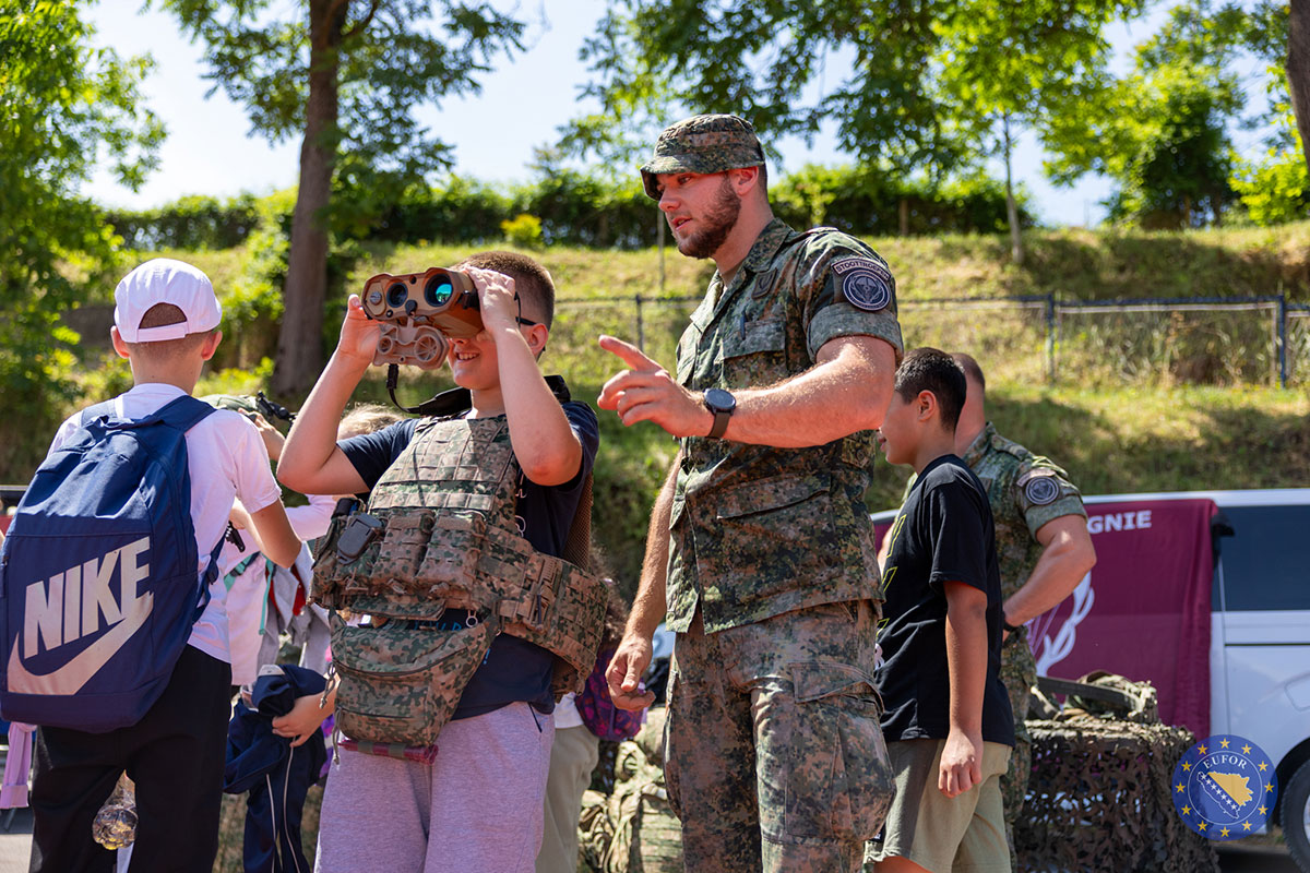 Building Friendships Through EUFOR Children’s Day in Višegrad