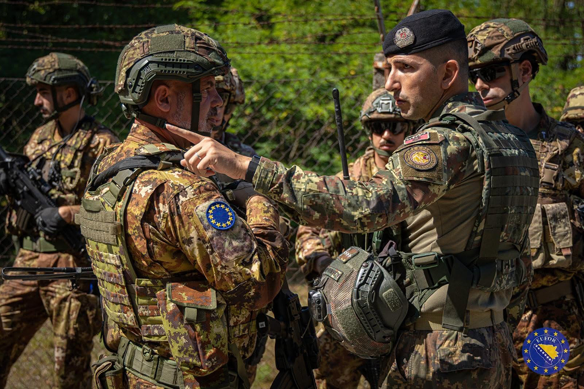 EUFOR snage raspoređene na lokaciju Krčmarice tokom vježbe Brzi odgovor 2026