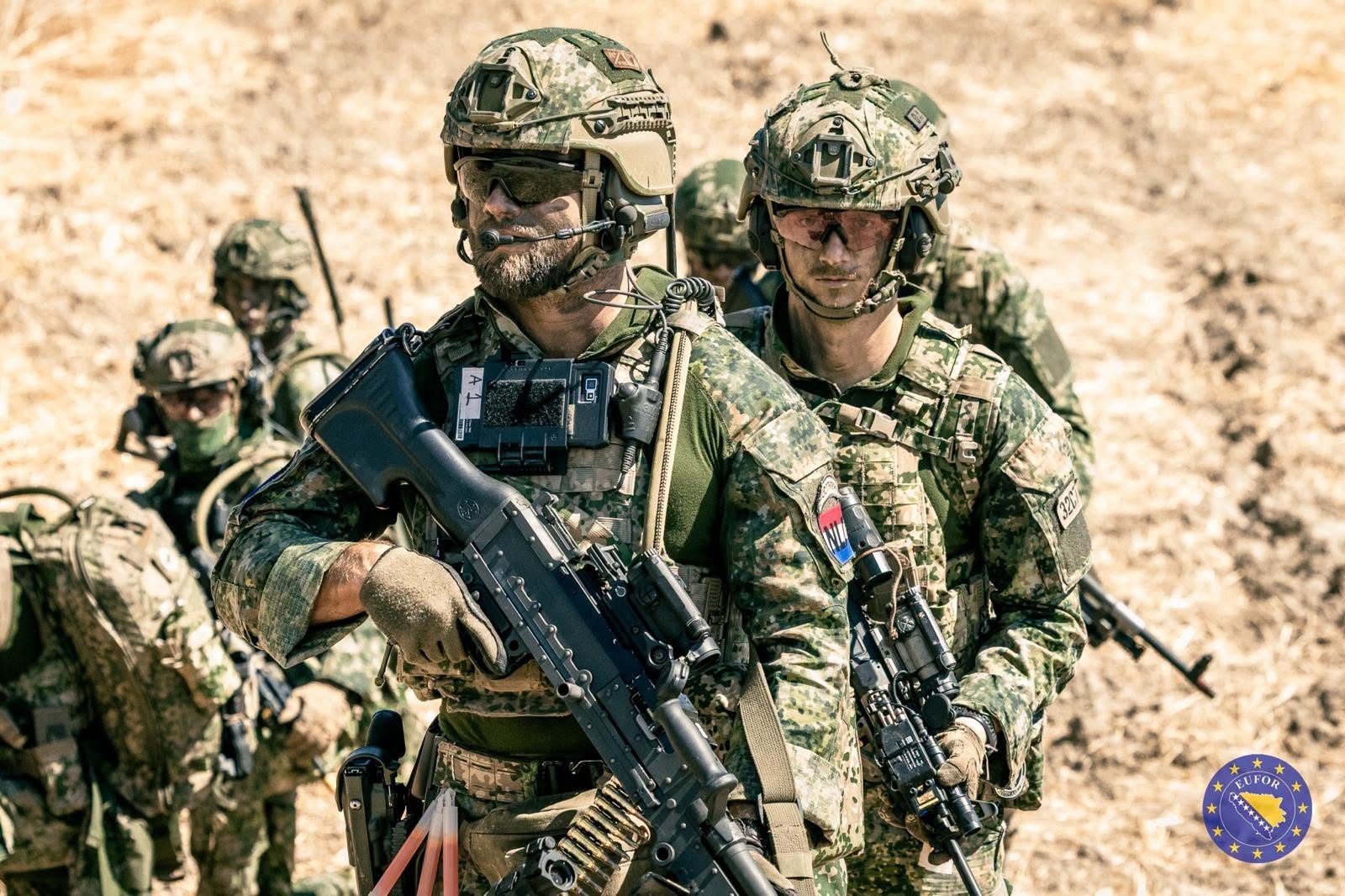 Nizozemske, francuske, talijanske i rumunjske snage EUFOR-a izvele vježbu brzog dovođenja pojačanja u Bijeljini