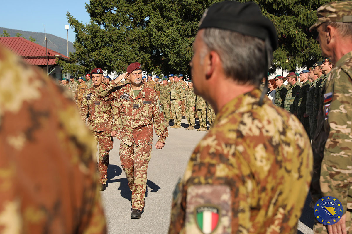 460 Personnel Awarded EUFOR Service Medals in Recognition of Service
