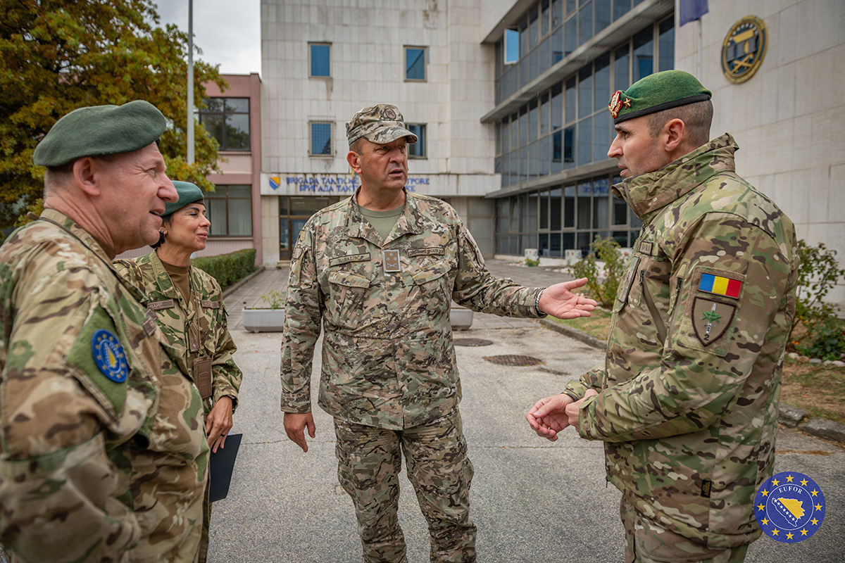 Načelnik štaba EUFOR-a u posjeti Brigadi taktičke podrške u Rajlovcu