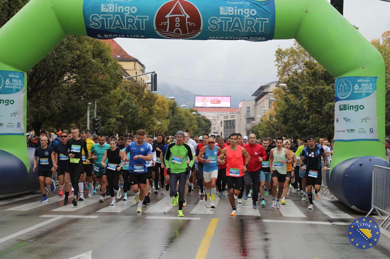 EUFOR Joins the Banja Luka Marathon! Running Together, Building Connections