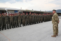 Arrival of Austrian Troops for Exercise Quick Response 2018