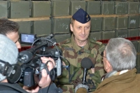 General Patrick De Rousiers visits EUFOR
